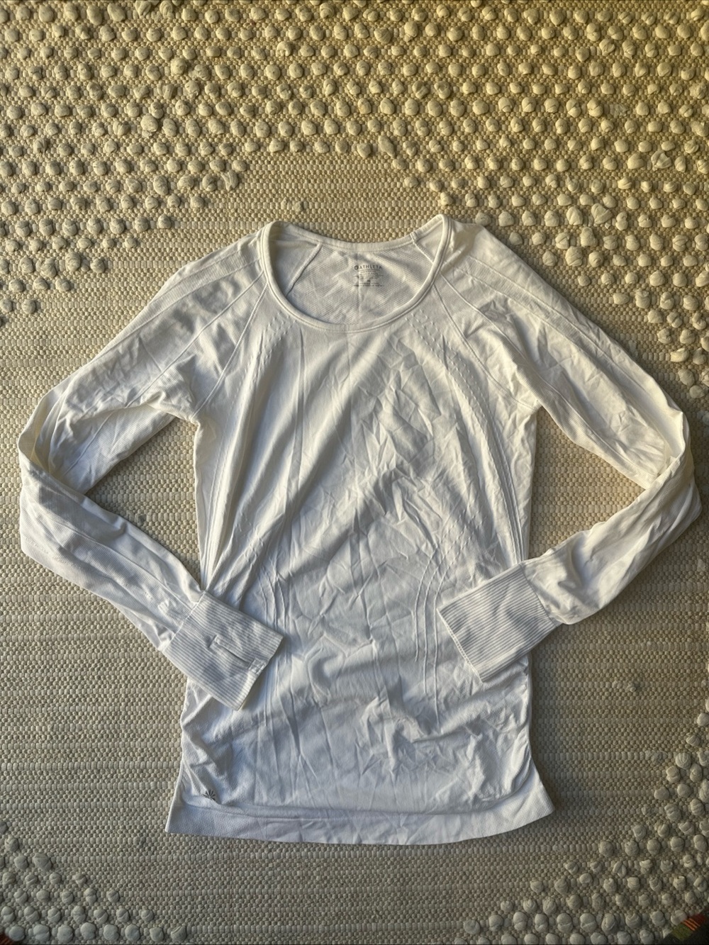 Athleta Women’s Athletic White Long Sleeve Size Medium